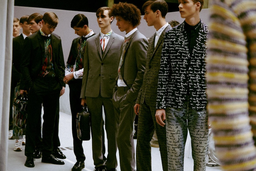 Dior Homme SS15 Mens collections, Dazed backstage 13