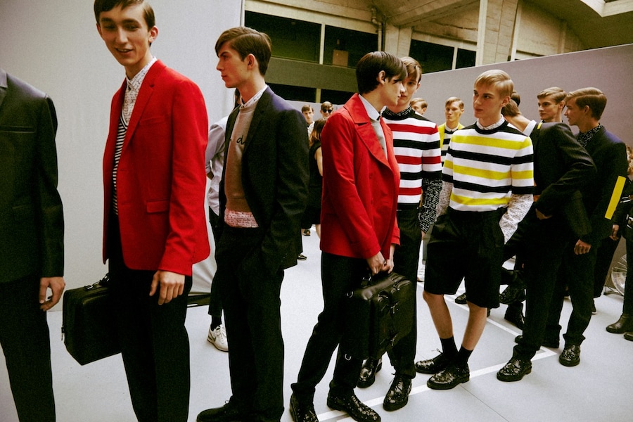 Dior Homme SS15 Mens collections, Dazed backstage 17