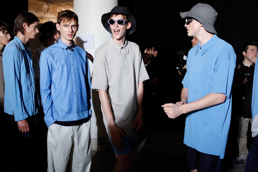 Wooyoungmi SS15 Mens collections, Dazed backstage 12