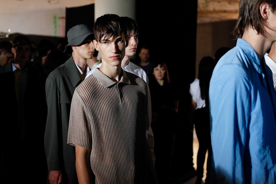 Wooyoungmi SS15 Mens collections, Dazed backstage 3