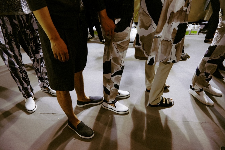 Herm&#232;s SS15 Mens collections, Dazed backstage 17