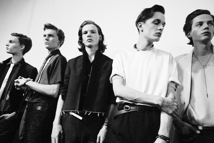 Lanvin SS15 Mens collections, Dazed backstage 2