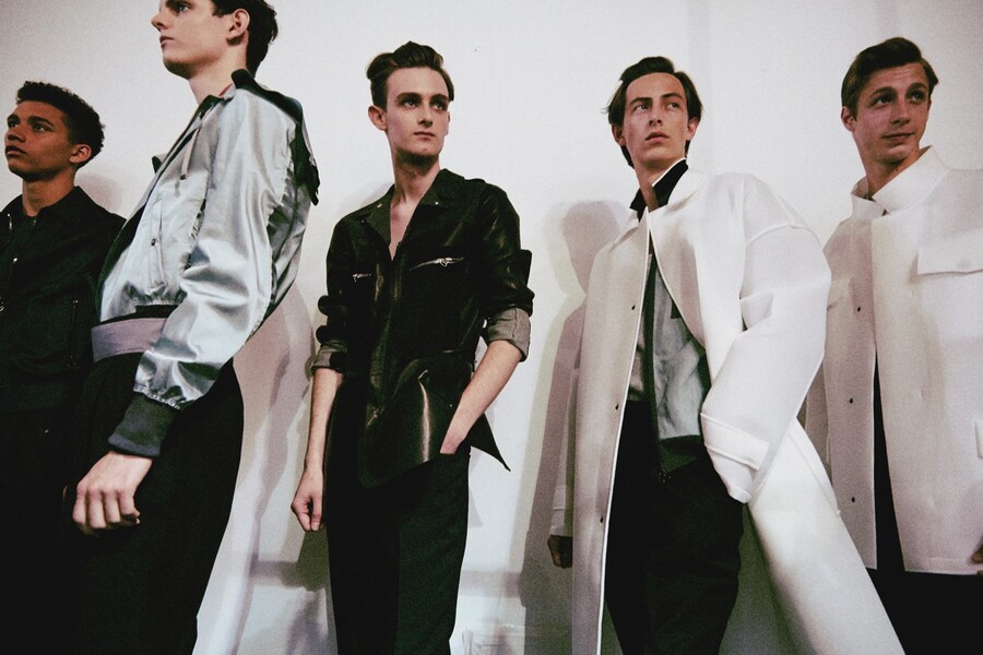 Lanvin SS15 Mens collections, Dazed backstage 3