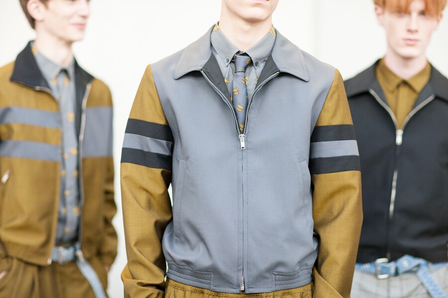 Krisvanassche SS15, Dazed backstage 0