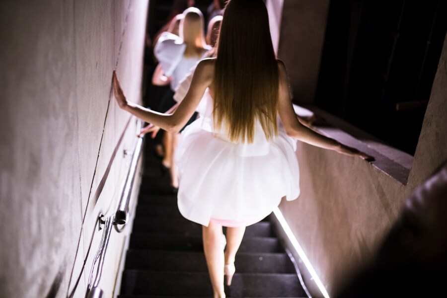 Dice Kayek AW14 Haute Couture Paris backstage Dazed 11