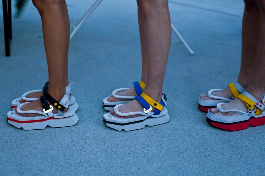 Wali Mohammed Barrech SS15, Dazed backstage 17