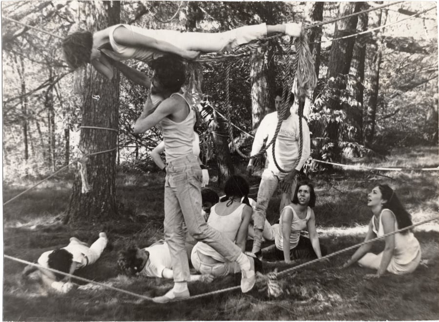 Carolee Schneemann, Water Light-Water Needle (Lake 4