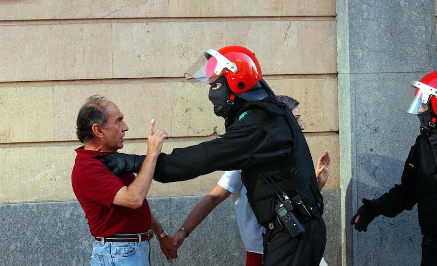 police brutal