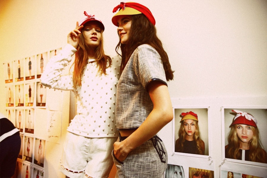Adam Selman SS15 backstage Dazed 6