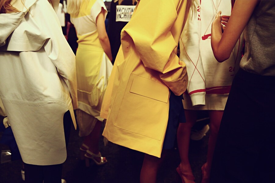 Backstage at Lacoste SS15 19