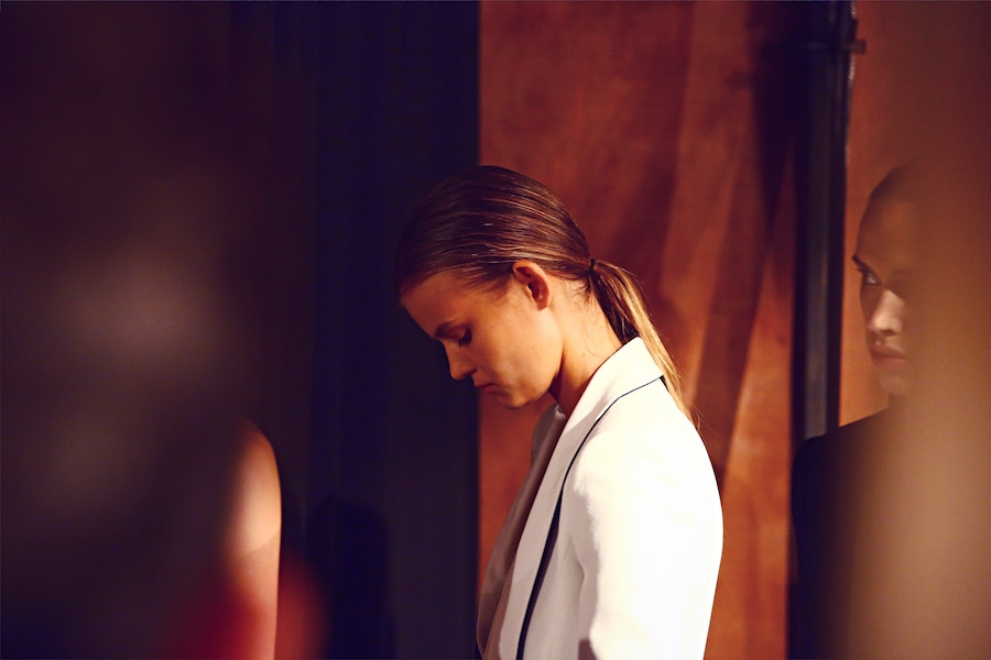 Backstage at Prabal Gurung SS15 18