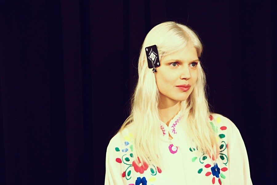 Backstage at Lacoste SS15 3