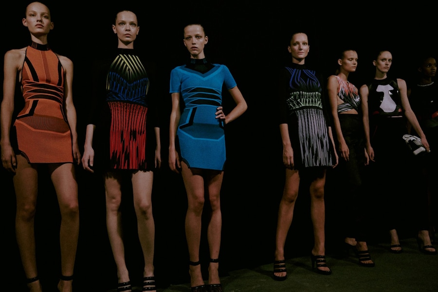 Backstage at Alexander Wang SS15 Dazed 8