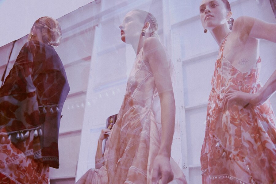 Backstage at Altuzarra SS15 14
