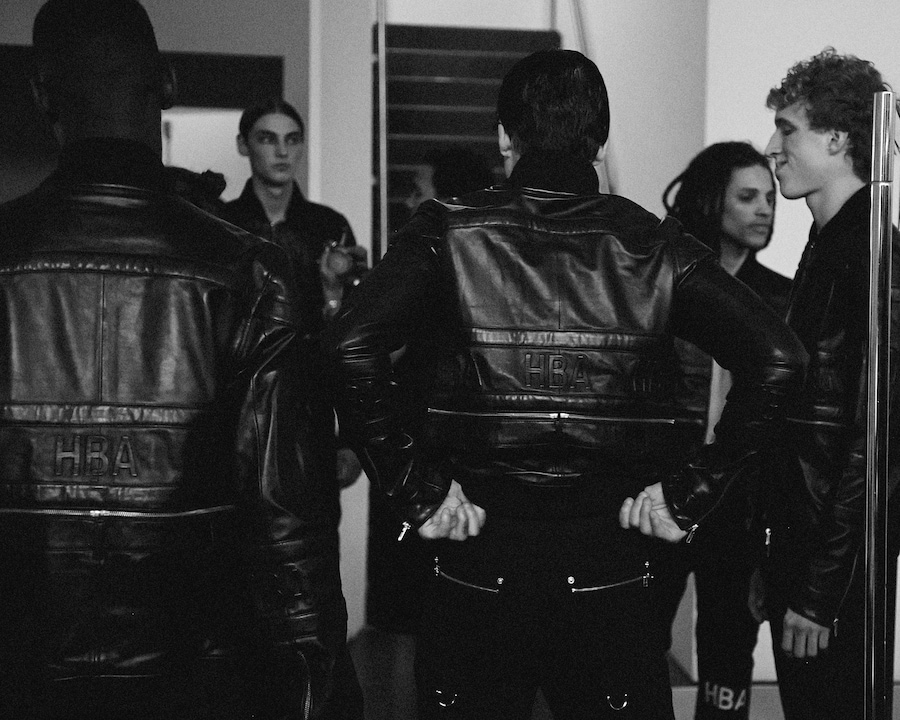 Backstage at Hood by Air SS15 21