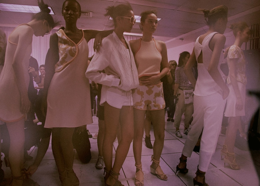 Backstage at 3.1 Phillip Lim SS15 25