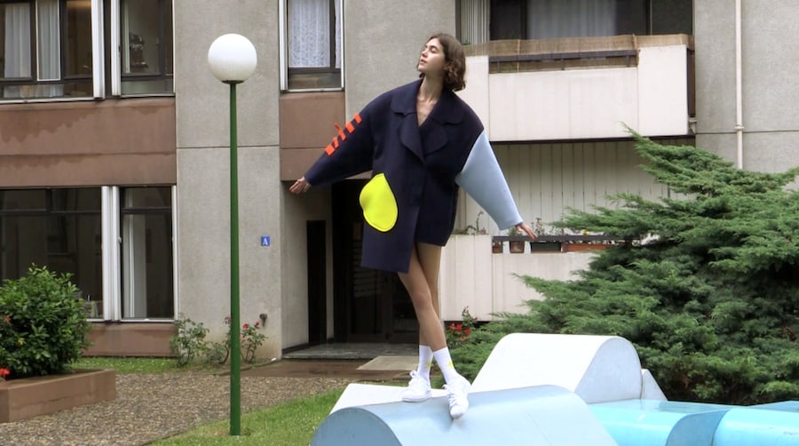 Stills from JACQUEMUS / LA FEMME ENFANT Dazed 3