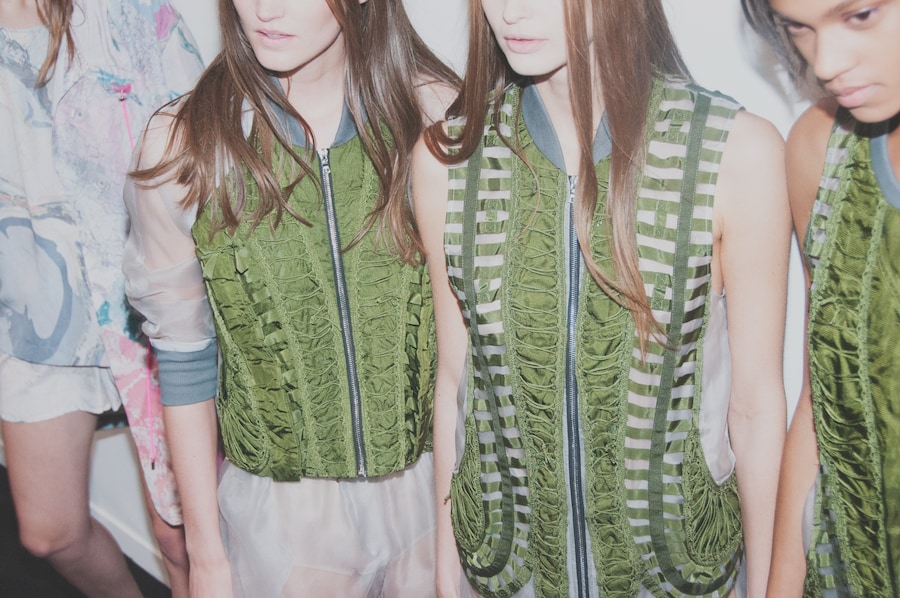 Christopher Raeburn SS15 Dazed backstage 13