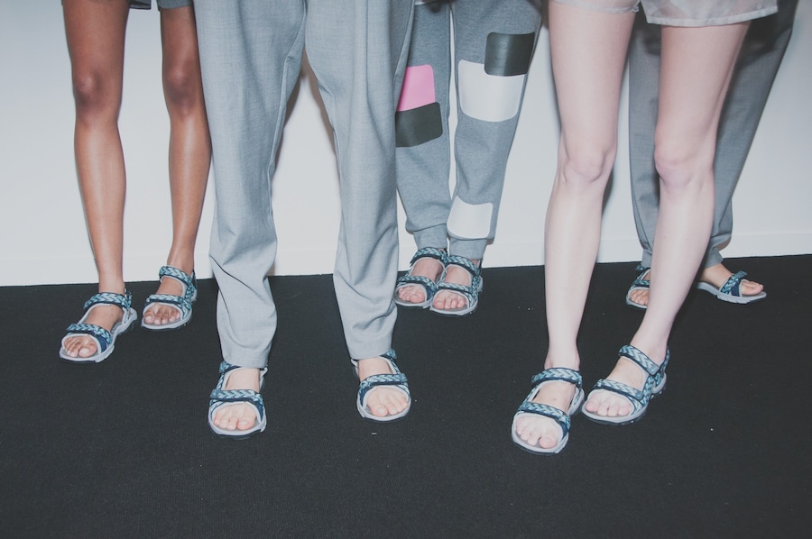 Christopher Raeburn SS15 Dazed backstage 16