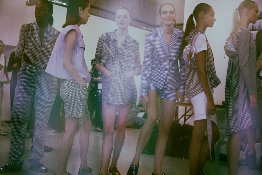 Richard Nicoll SS15 Dazed backstage Lea Colombo 18