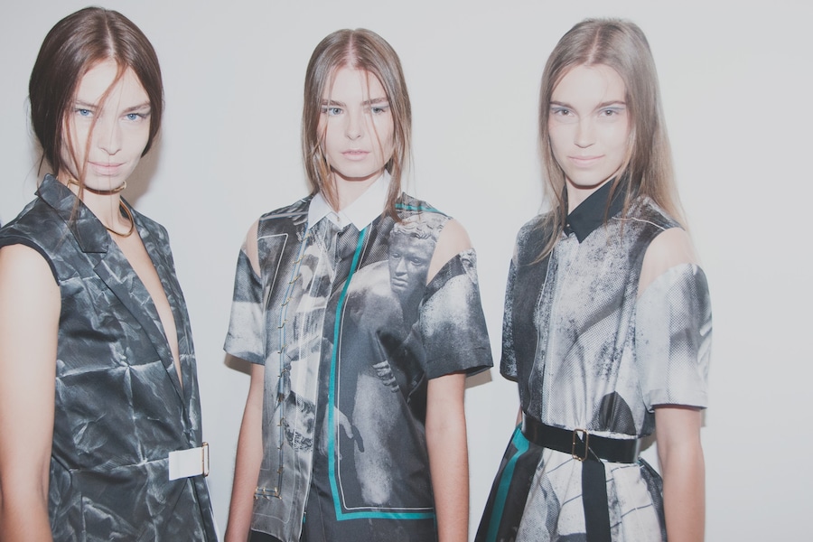 Marios Schwab SS15 backstage Dazed 4