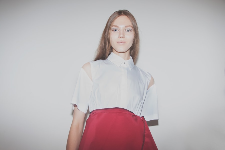 Marios Schwab SS15 backstage Dazed 7