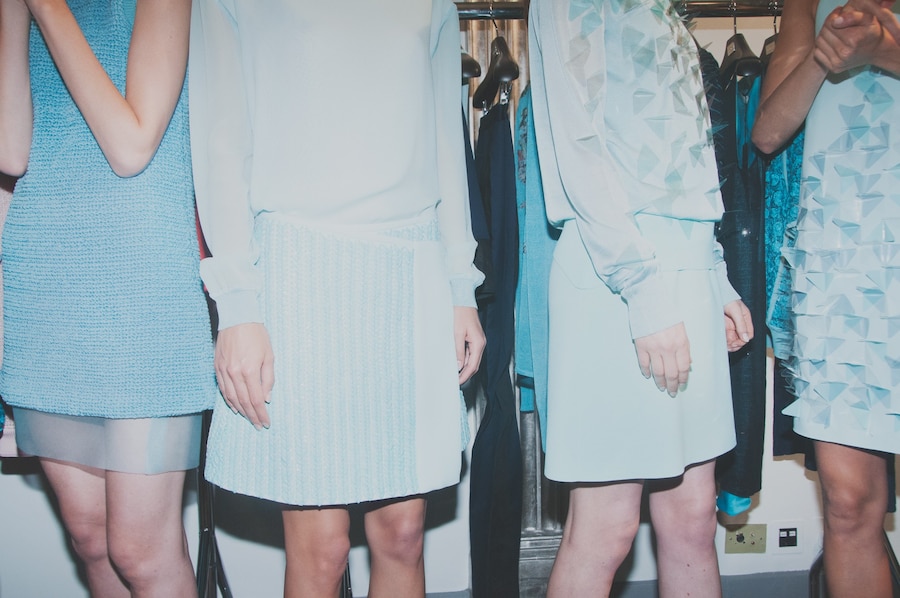 Backstage at Pringle SS15 21