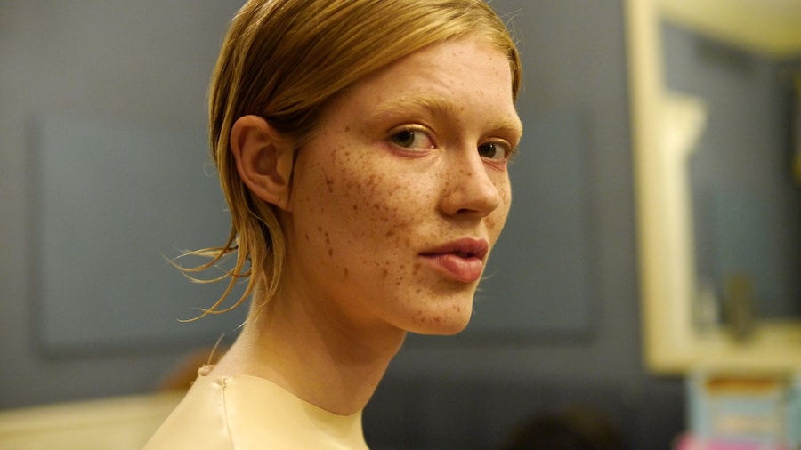 Backstage at Tessa Edwards SS15 2