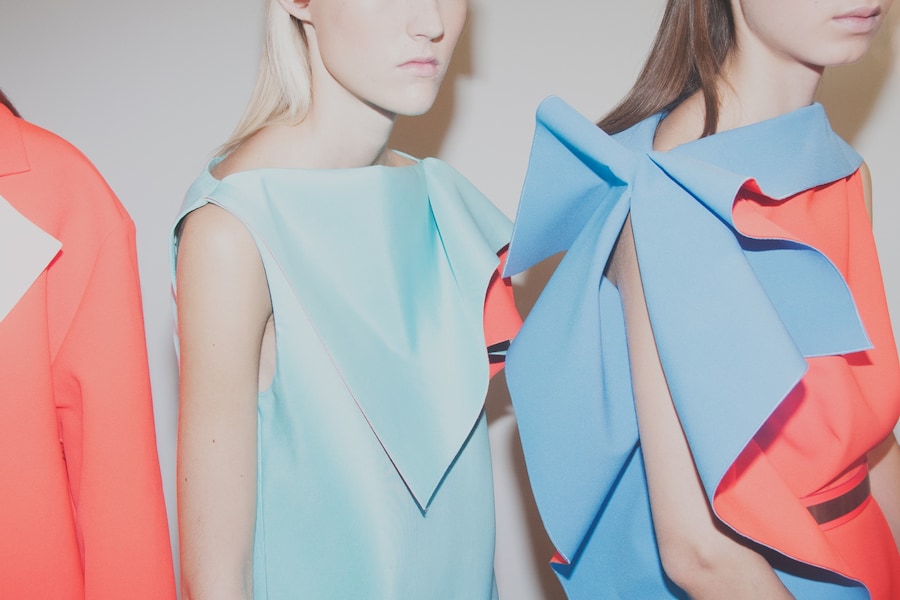 Roksanda SS15, womenswear, Dazed backstage 8