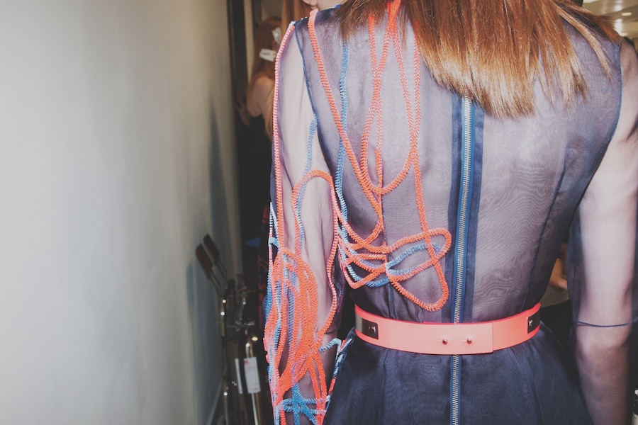 Roksanda SS15, womenswear, Dazed backstage 13