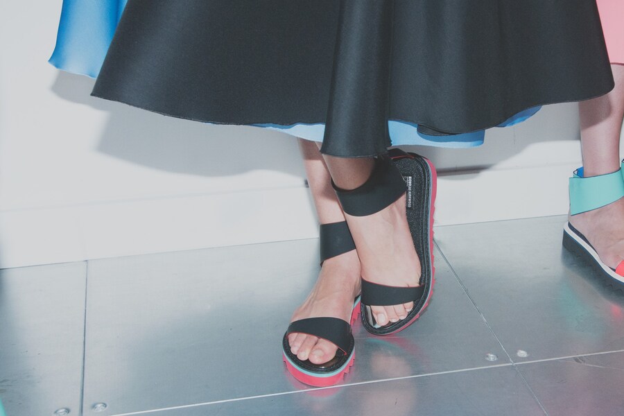 Roksanda SS15, womenswear, Dazed backstage 20