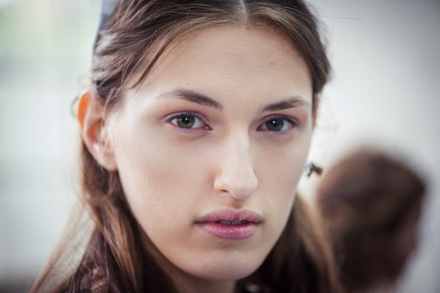 Mary Katrantzou SS15, womenswear, Dazed backstage 7