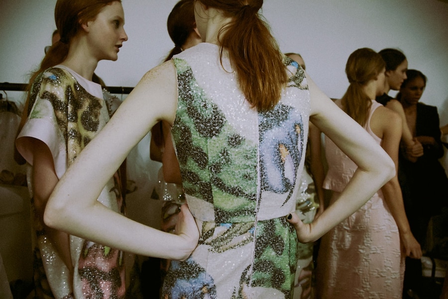 Backstage at Giles SS15 13