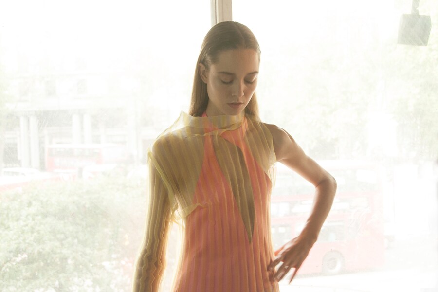 Thomas Tait SS15, womenswear, Dazed backstage 14