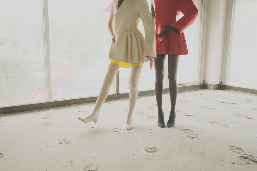 Thomas Tait SS15, womenswear, Dazed backstage 13