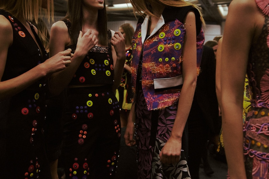 Backstage at Peter Pilotto SS15 15