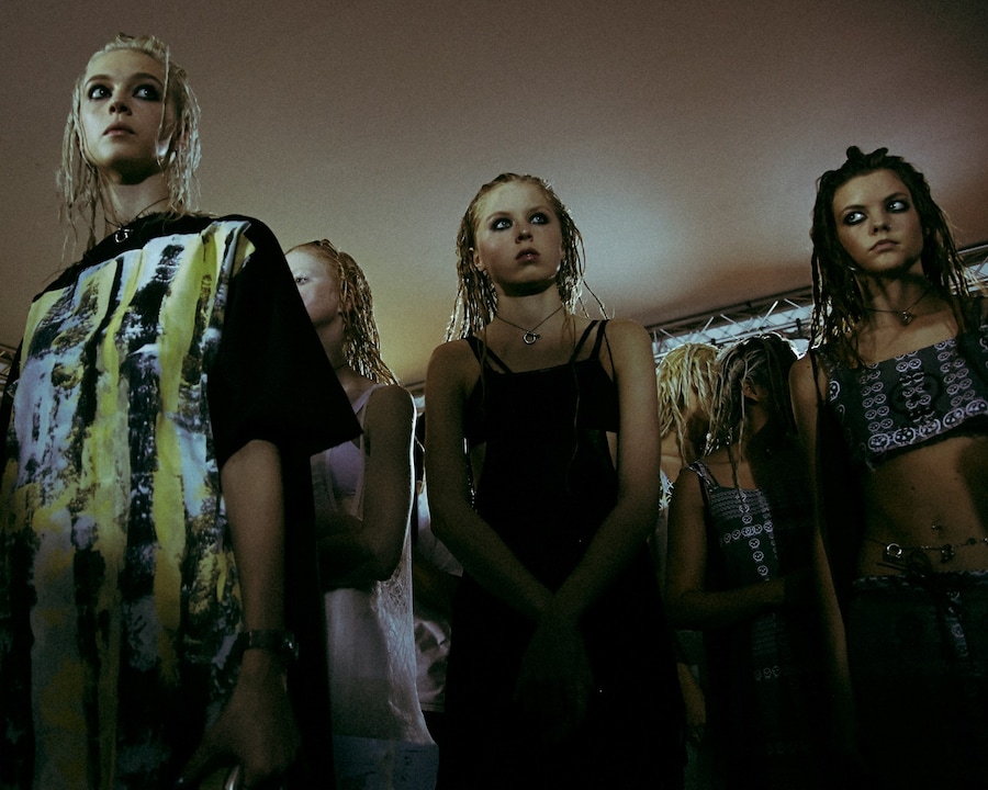 Backstage Louise Alsop SS15 Fashion East Lea Colombo 6