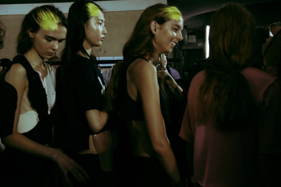 Backstage Helen Lawrence SS15 Fashion East Lea Colombo 6