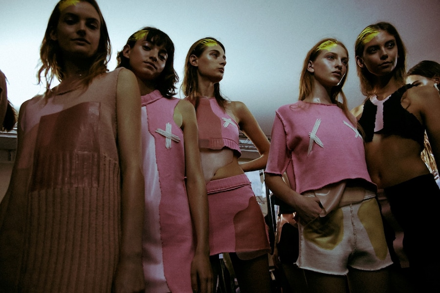 Backstage Helen Lawrence SS15 Fashion East Lea Colombo 3