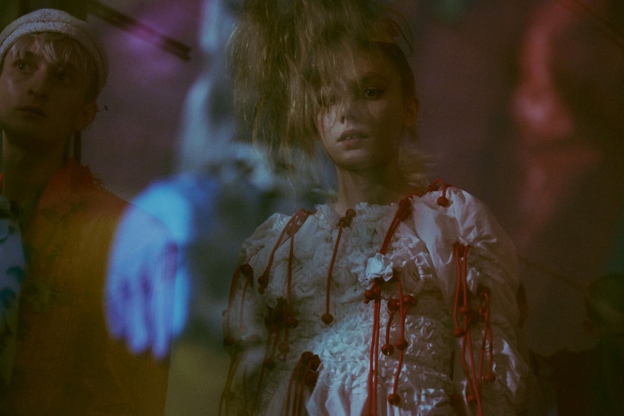 Backstage at Meadham Kirchhoff SS15 9