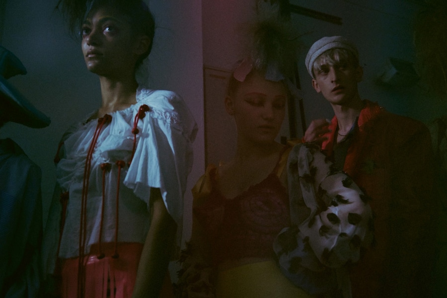 Backstage at Meadham Kirchhoff SS15 13