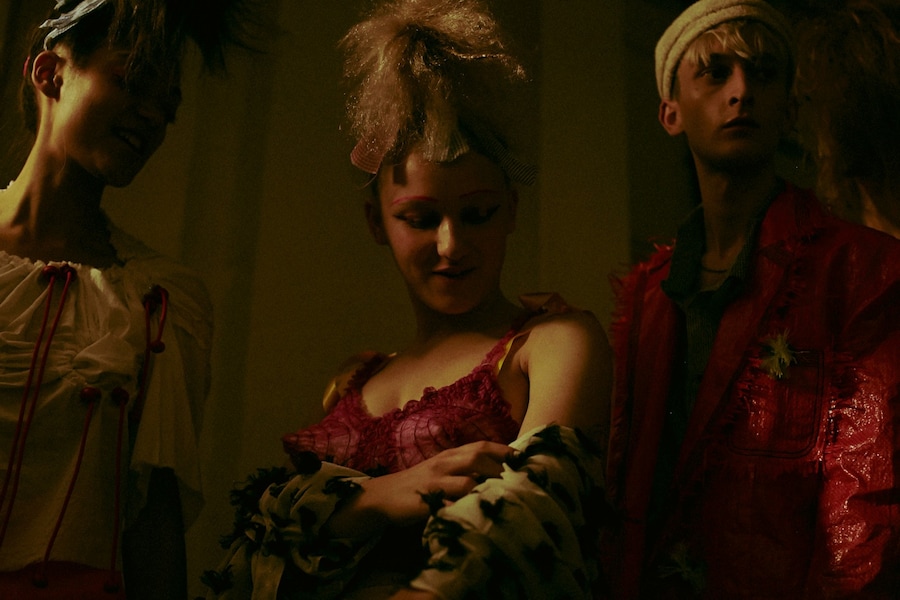 Backstage at Meadham Kirchhoff SS15 16