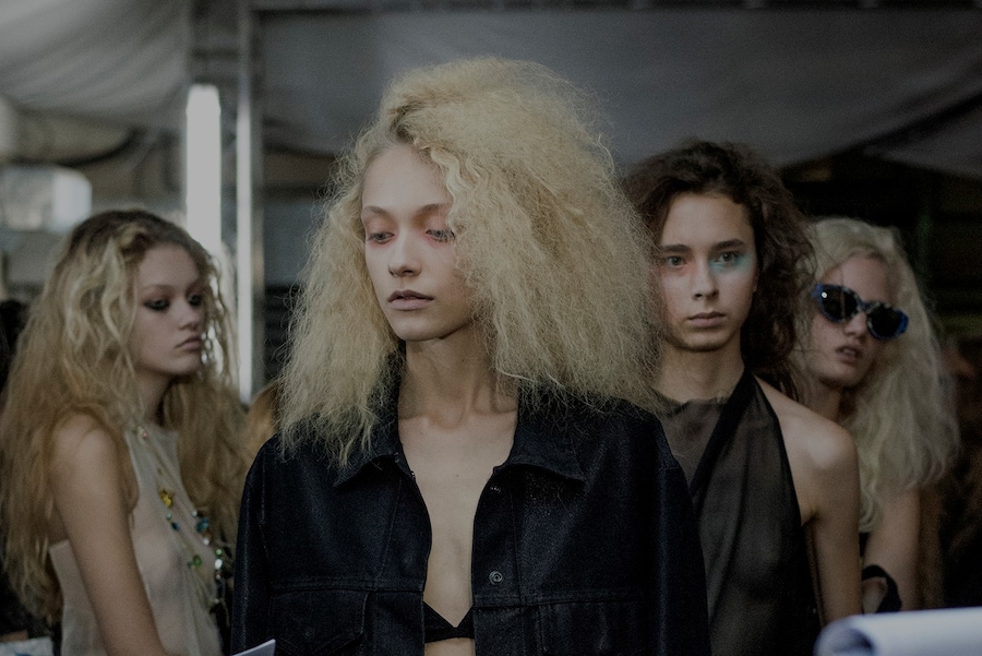Marques&#39;Almeida SS15, womenswear, Dazed backstage 6