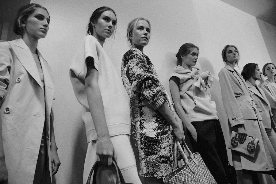 Backstage Bottega Veneta SS15 Milan Lea Colombo 12
