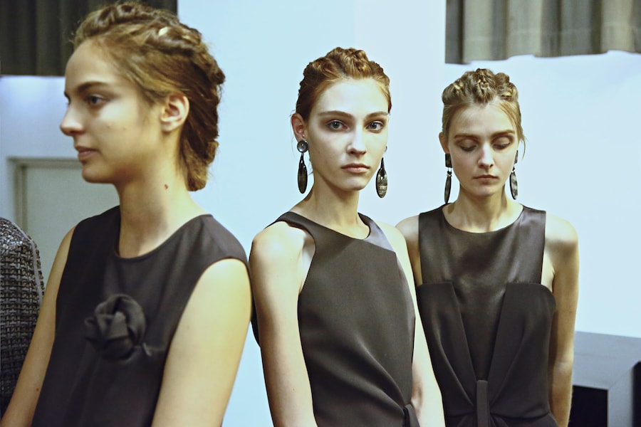 Backstage Giorgio Armani SS15 Milan Paolo Musa 2