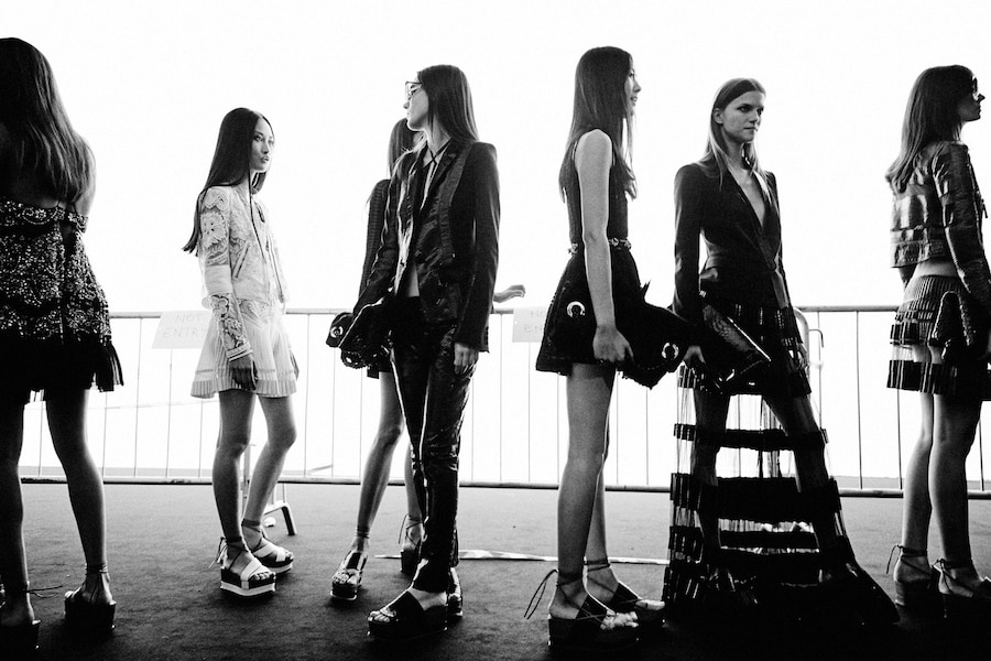 Backstage Roberto Cavalli SS15 Milan Lea Colombo 4