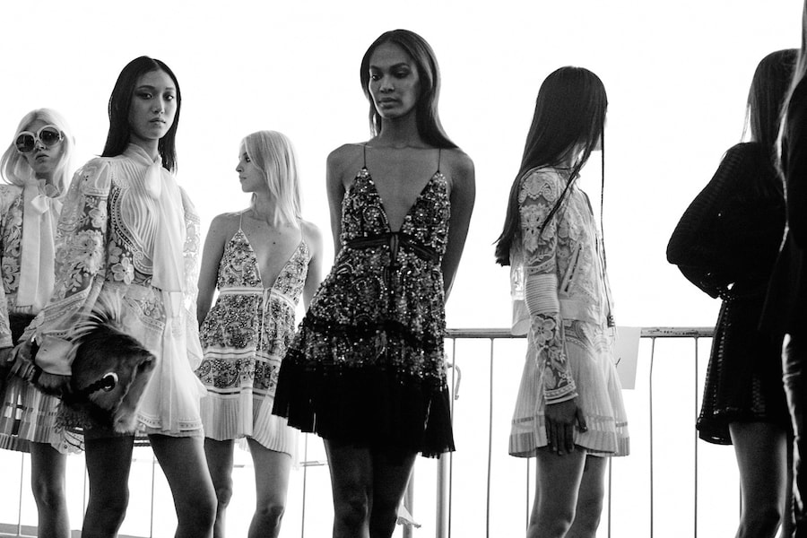 Backstage Roberto Cavalli SS15 Milan Lea Colombo 12