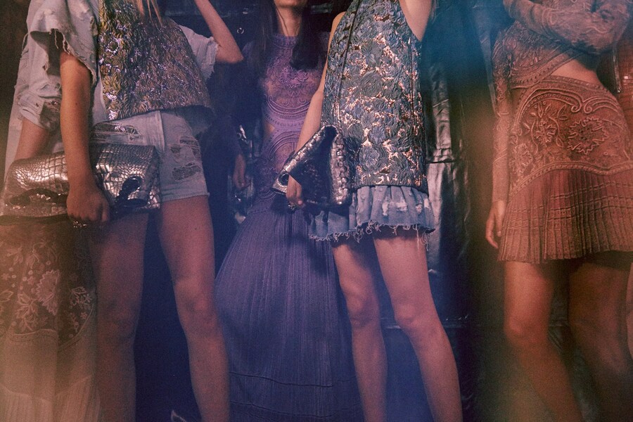 Backstage Roberto Cavalli SS15 Milan Lea Colombo 27