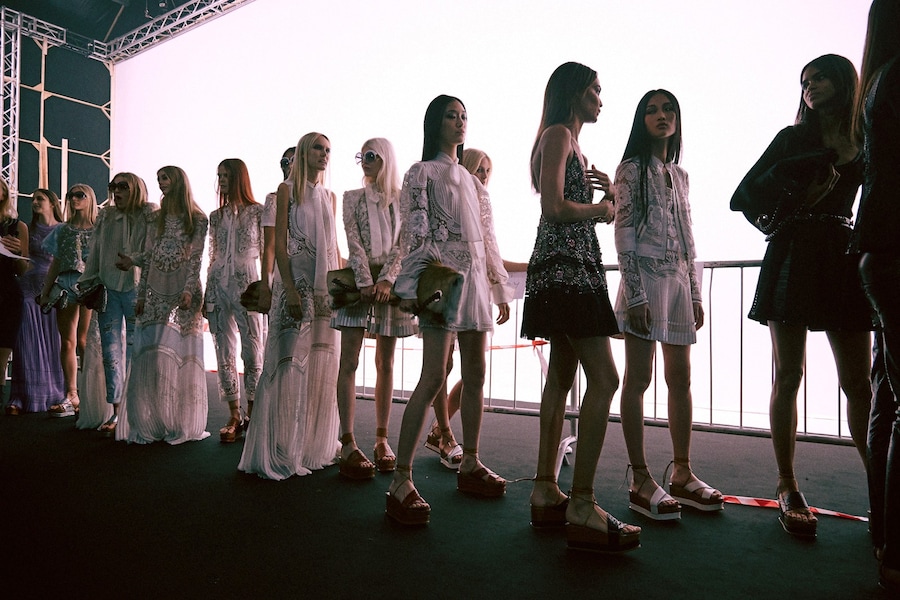 Backstage Roberto Cavalli SS15 Milan Lea Colombo 20