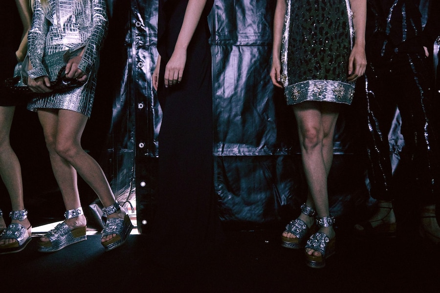 Backstage Roberto Cavalli SS15 Milan Lea Colombo 24